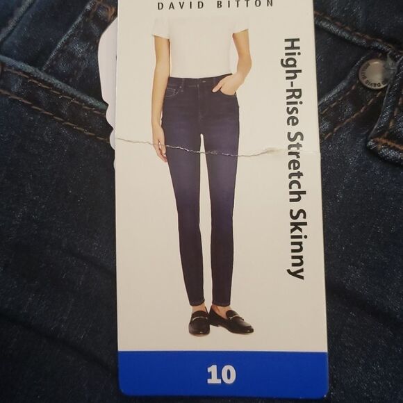 BUFFALO David Bitton women's New High rise stretch skinny jeans size 10 new - Picture 4 of 8